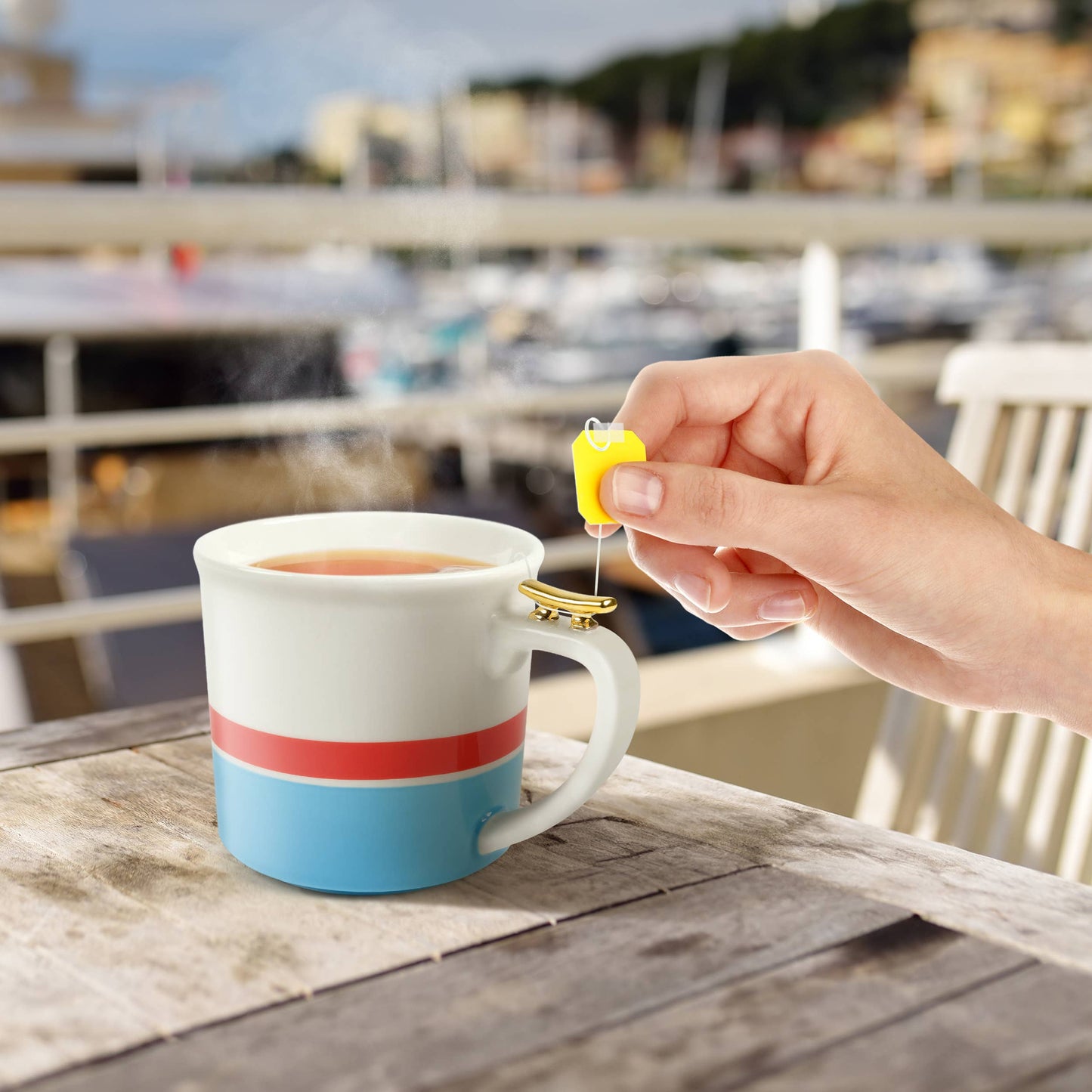 High Tied Tea Mug