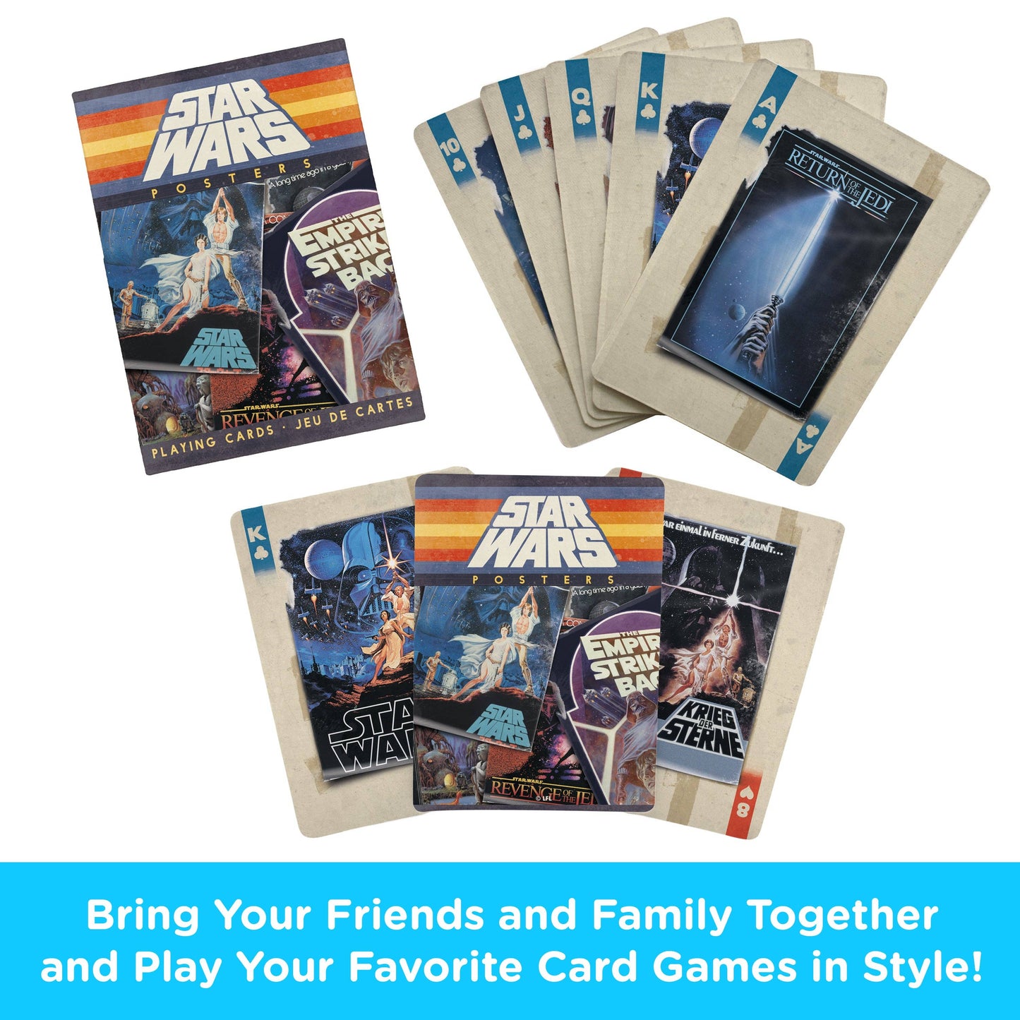 Star Wars Movie Posters Playing Cards