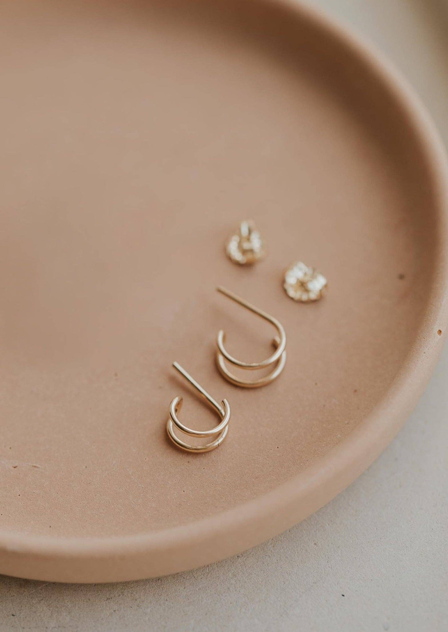 Hello Adorn: Double Up Posts Earrings