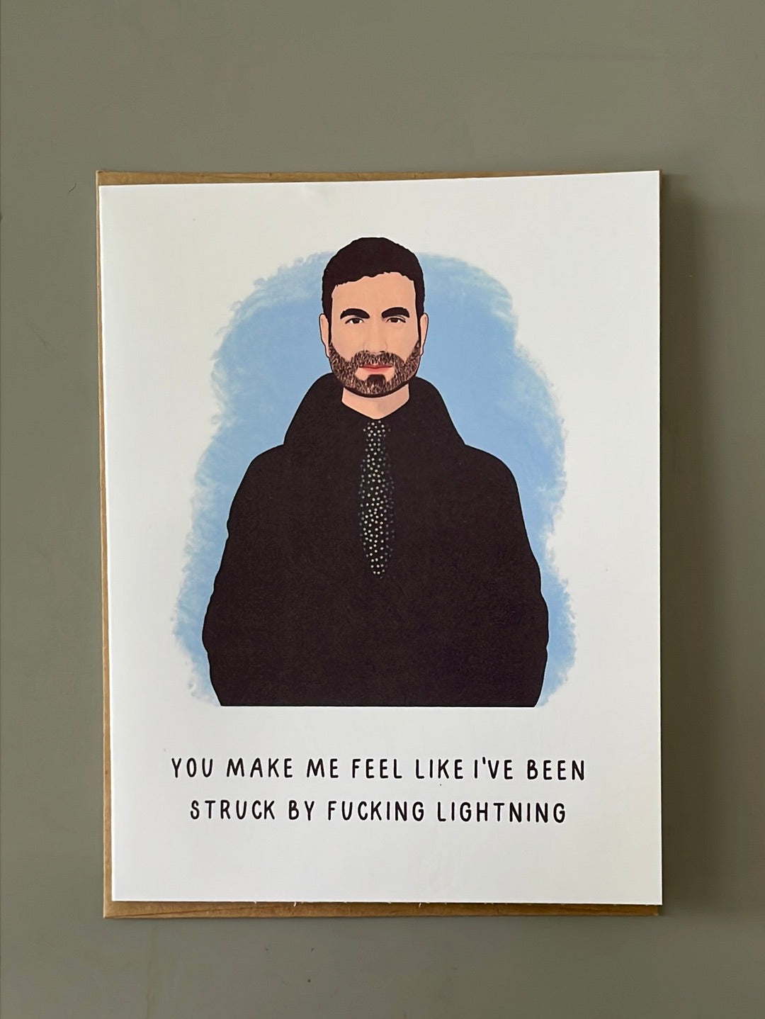 Roy Kent Lightning Card
