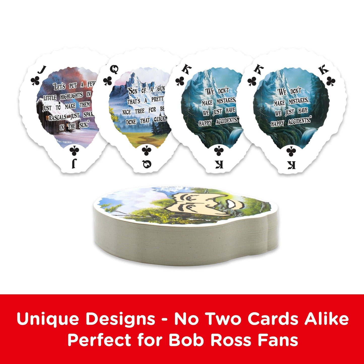Bob Ross Playing Cards