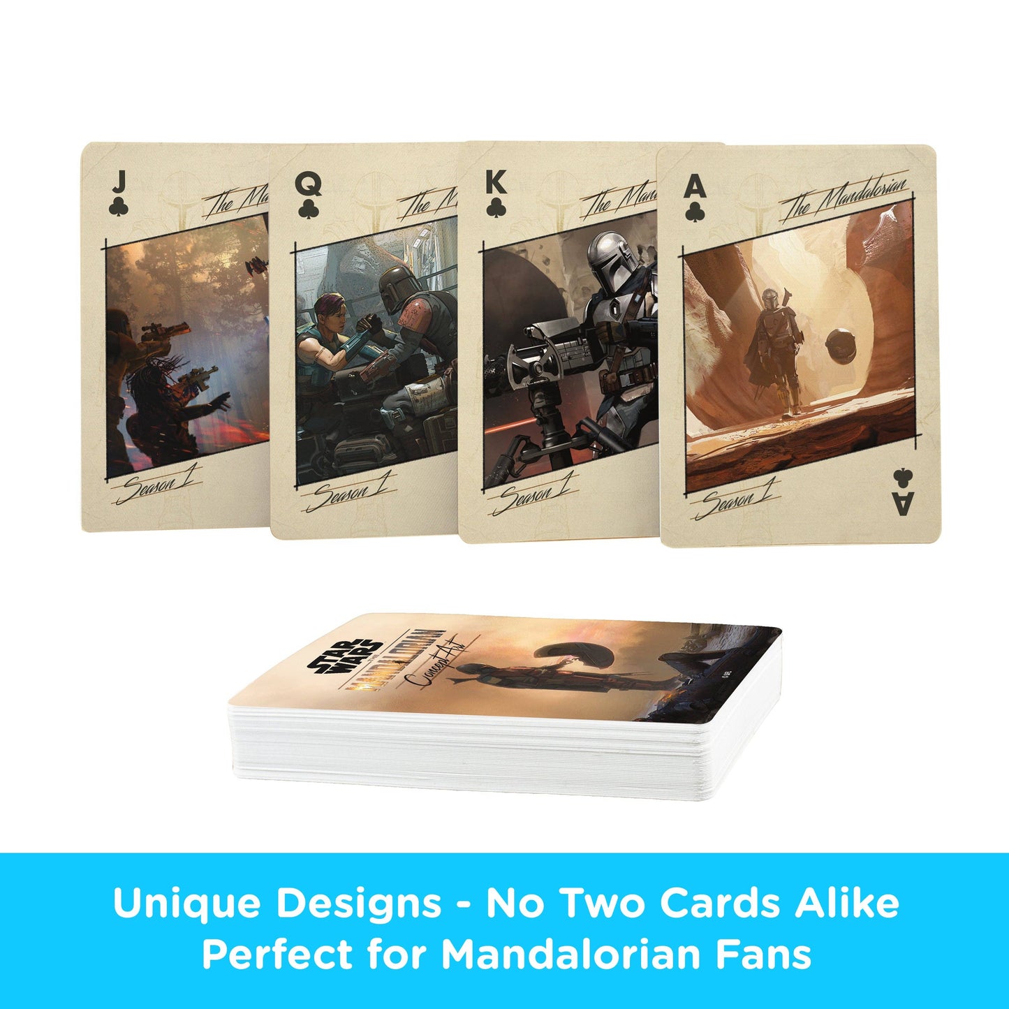 Star Wars The Mandalorian Playing Cards