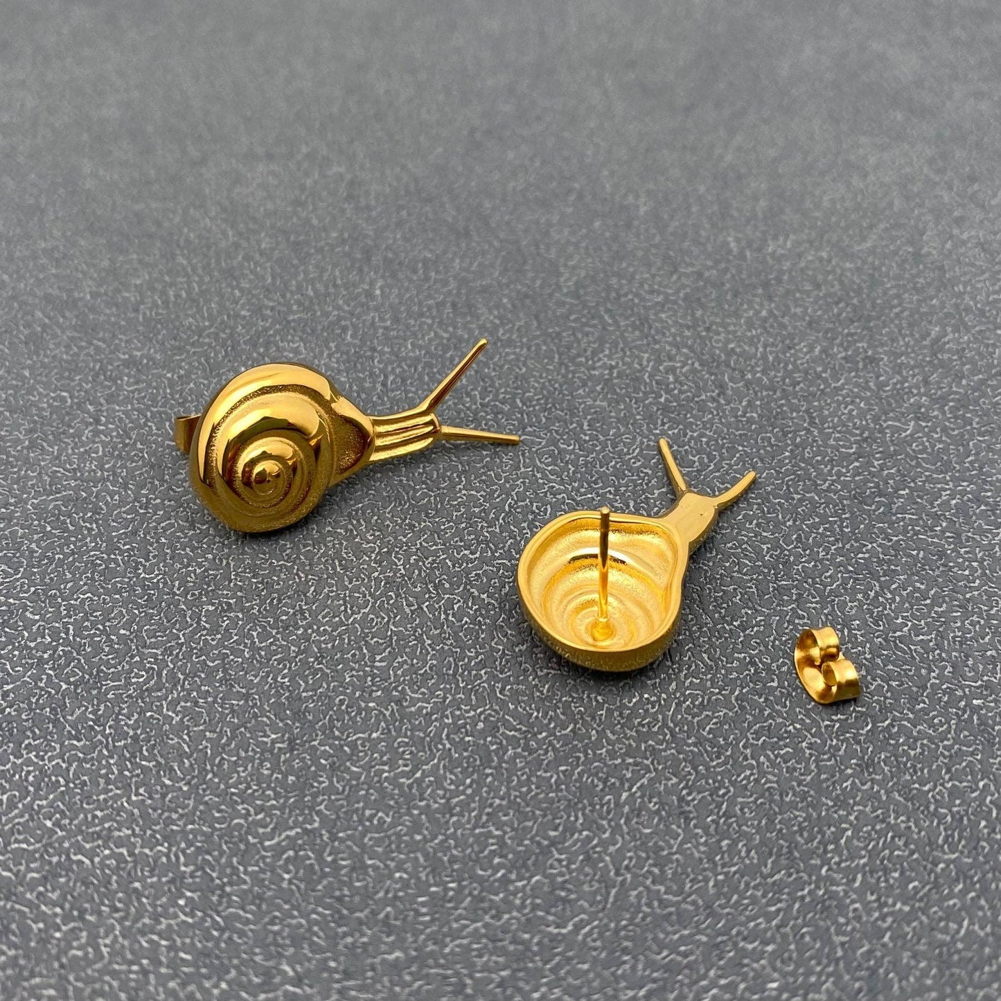 Snail Stud Earrings