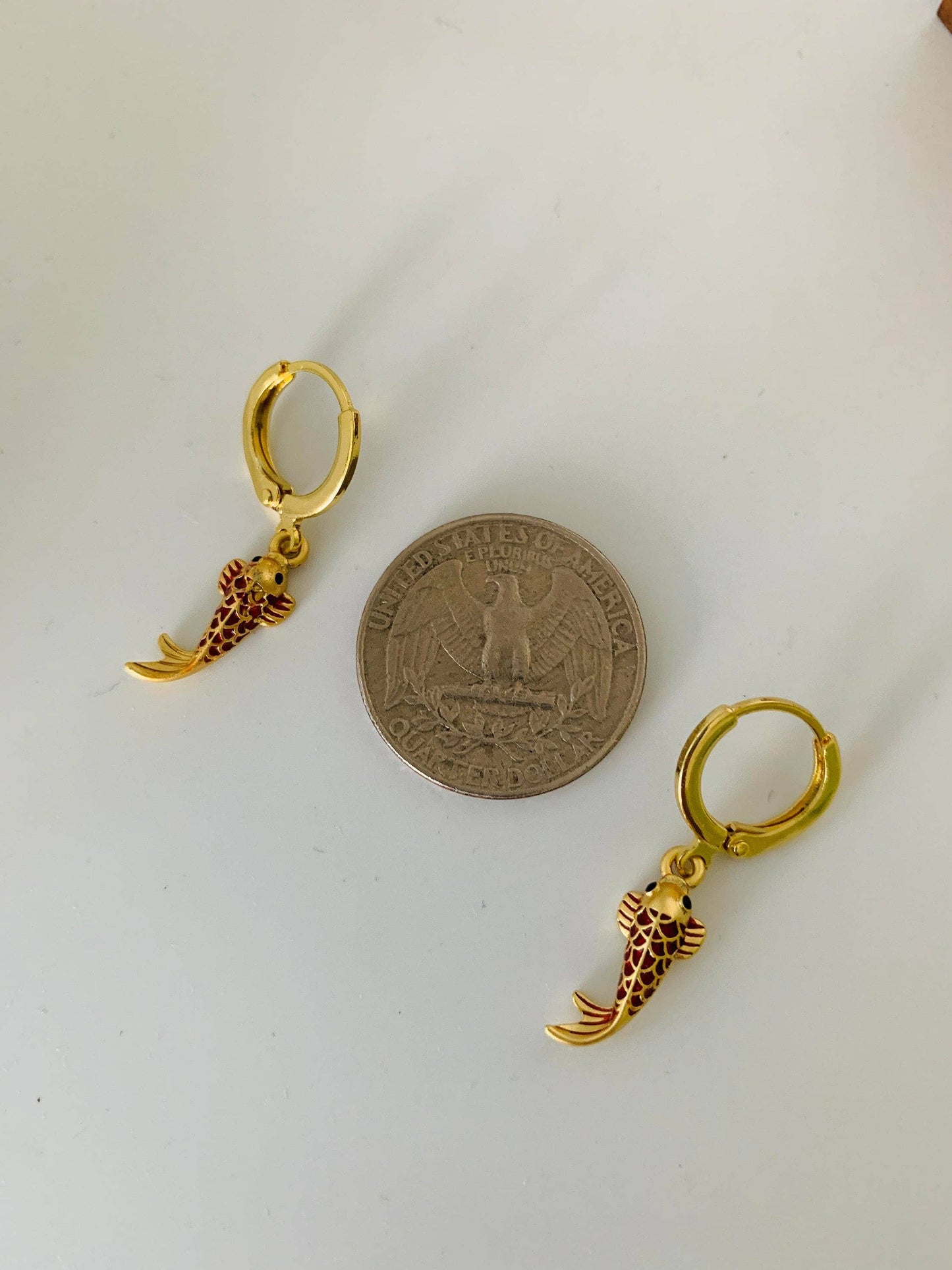 Koi Fish Earrings