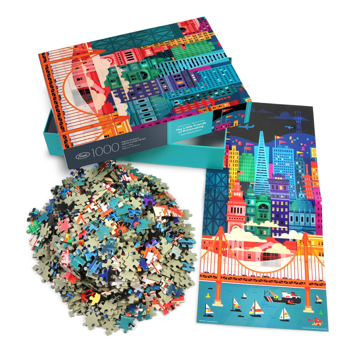 San Francisco 1000 Piece Puzzle