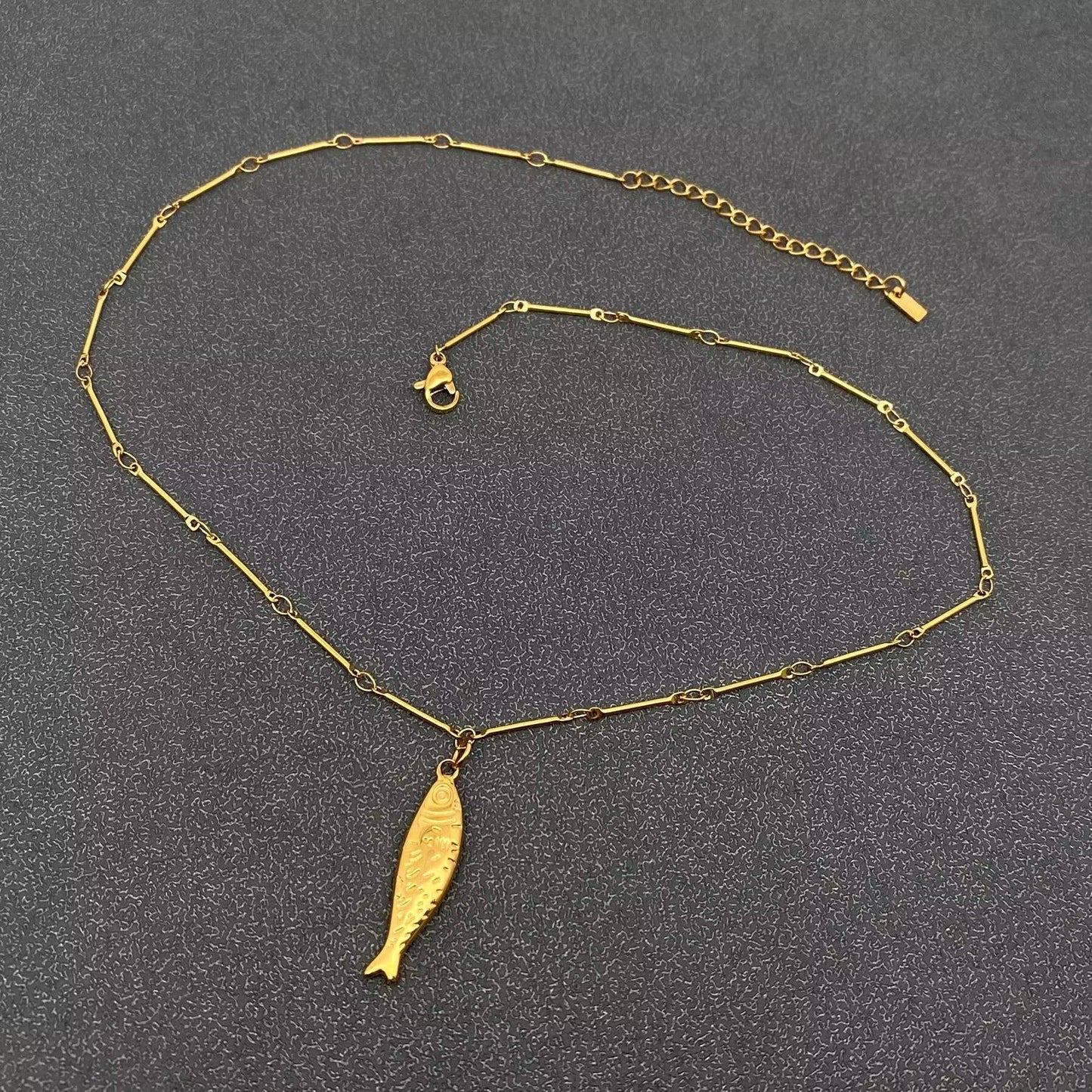 Fish Charm Necklace