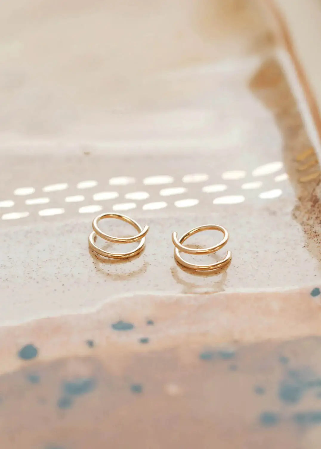 Hello Adorn: Tiny Twist Earrings