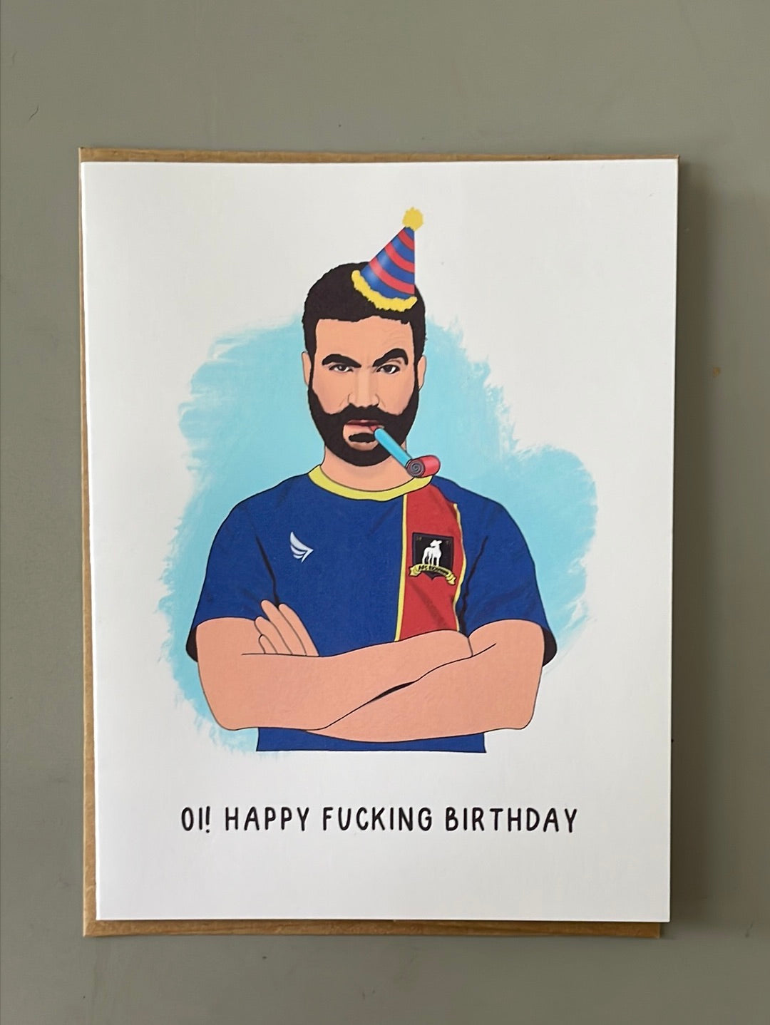 Oi! Roy Kent Birthday Card