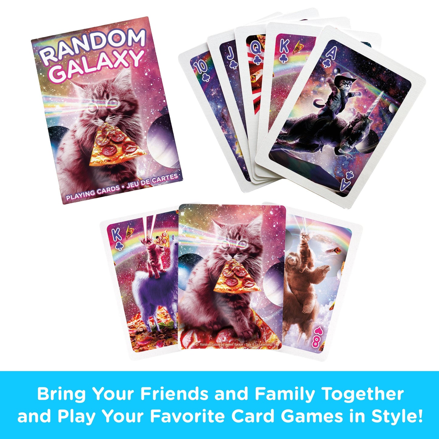 Random Galaxy Playing Cards