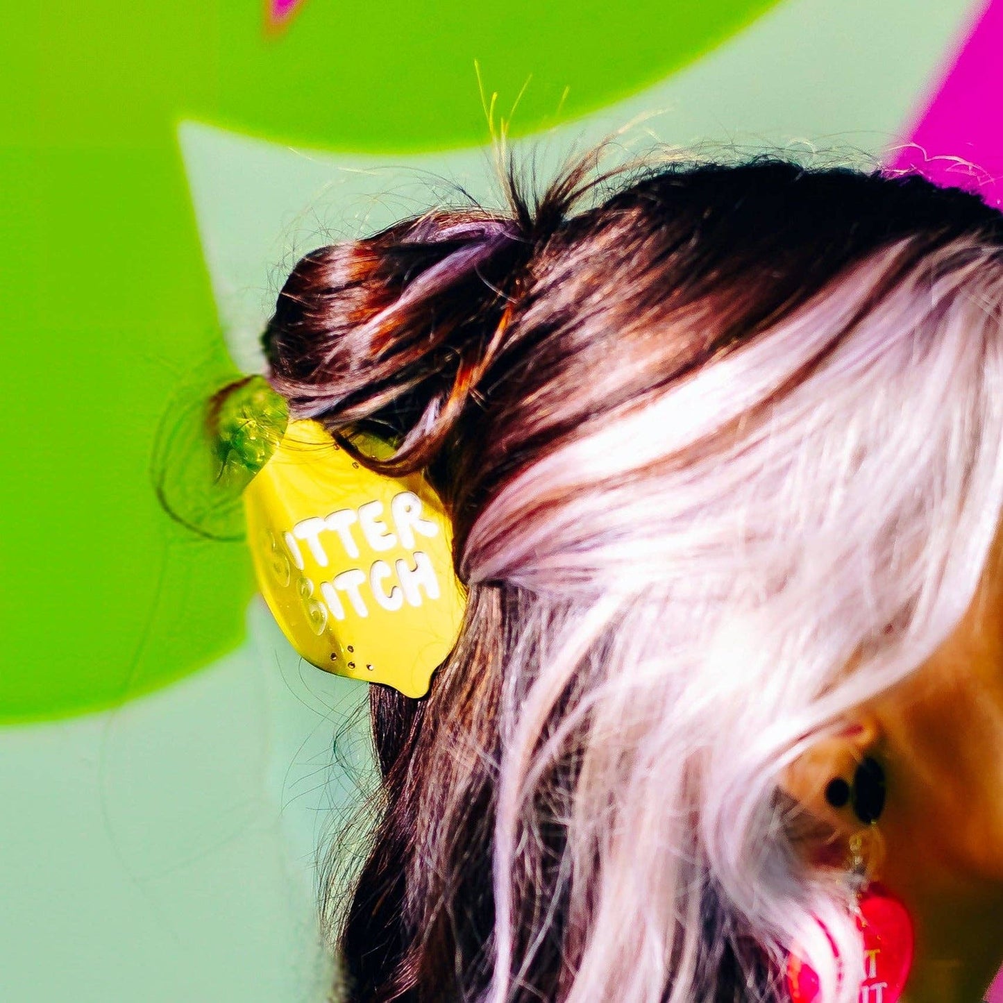 Bitter Bitch Lemon Hair Claw