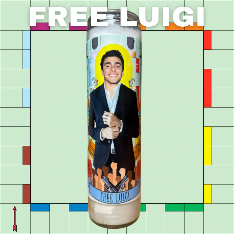 Luminary Saint Luigi Altar Candle