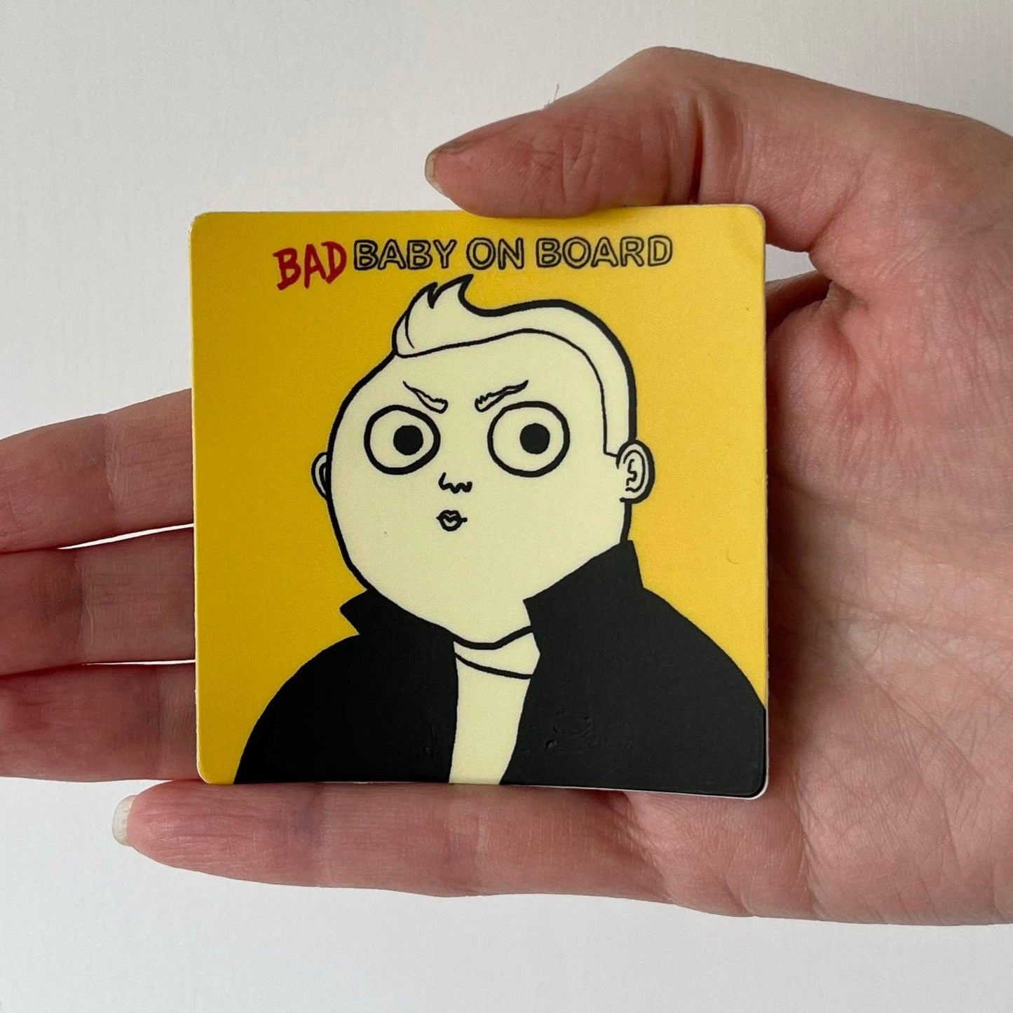 Bad Baby on Board Sticker