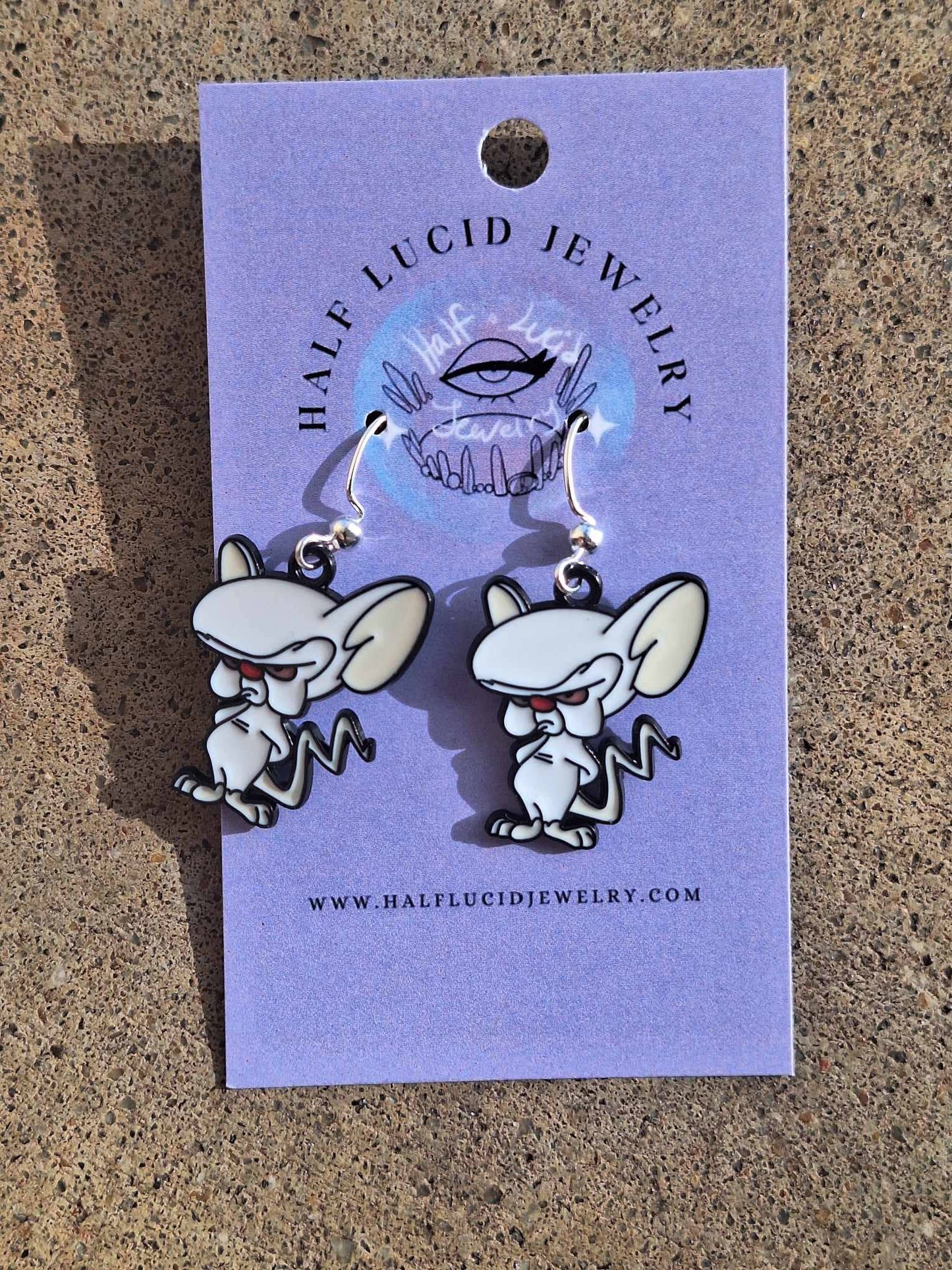 Brain Earrings