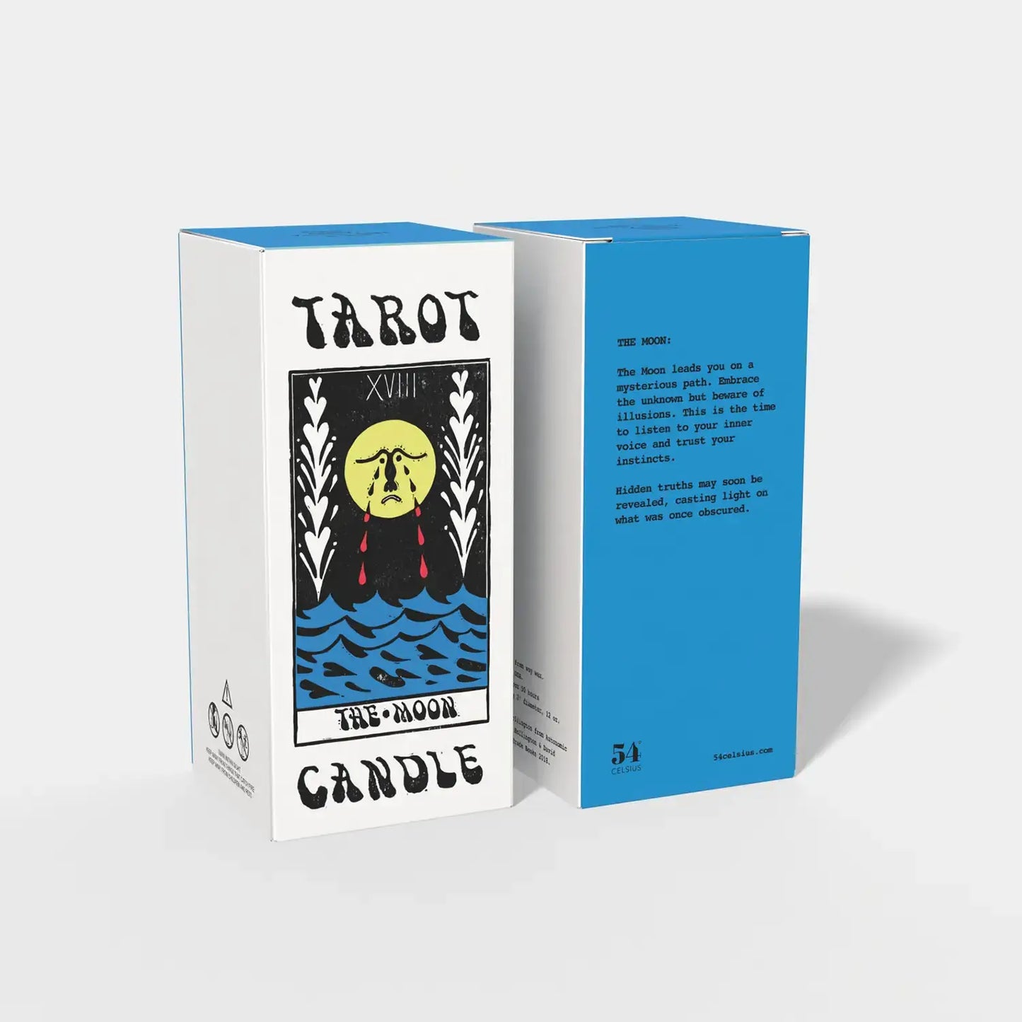 Tarot The Moon Candle - Peony, Violet Leaf + Oud Scent