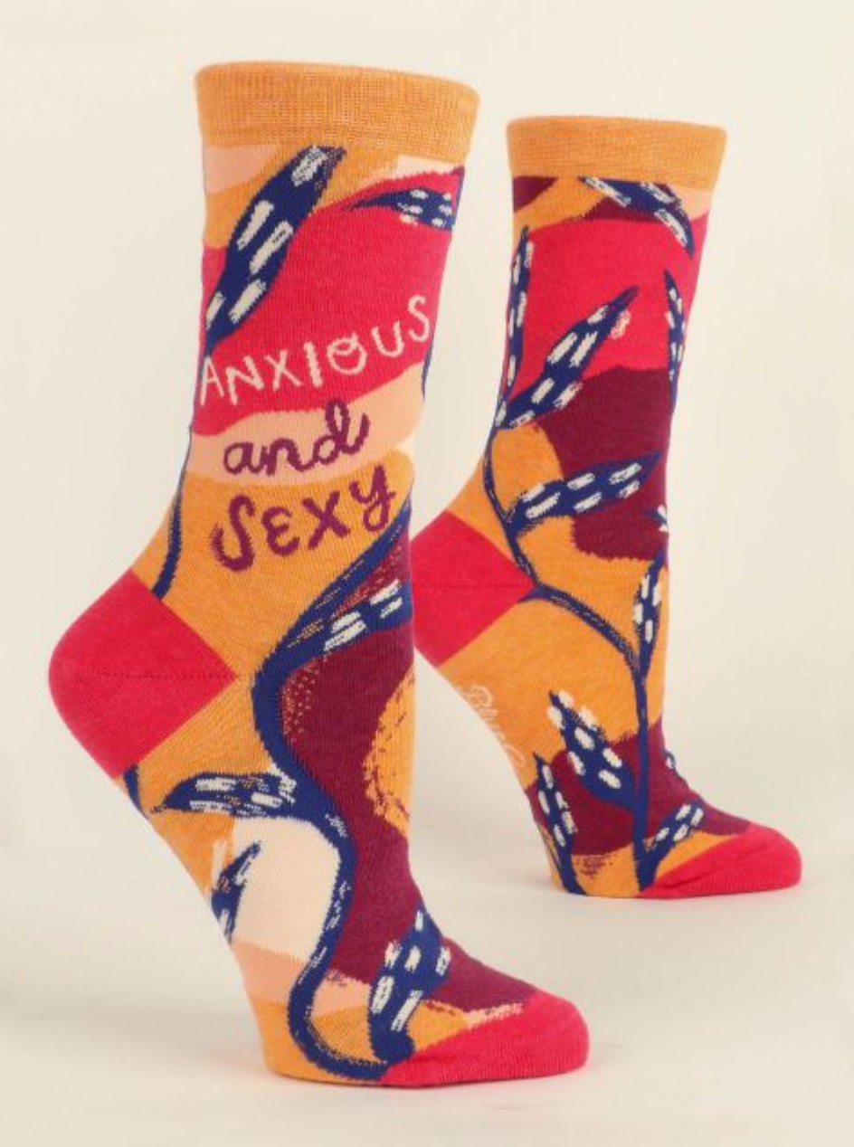 Anxious and Sexy Women's Crew Socks