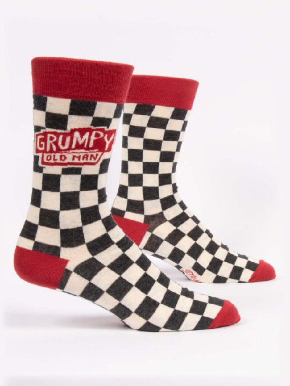 Grumpy Old Man Men's Crew Socks