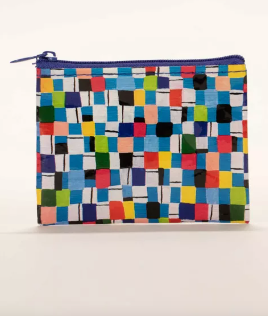 Checkerboard Coin Purse