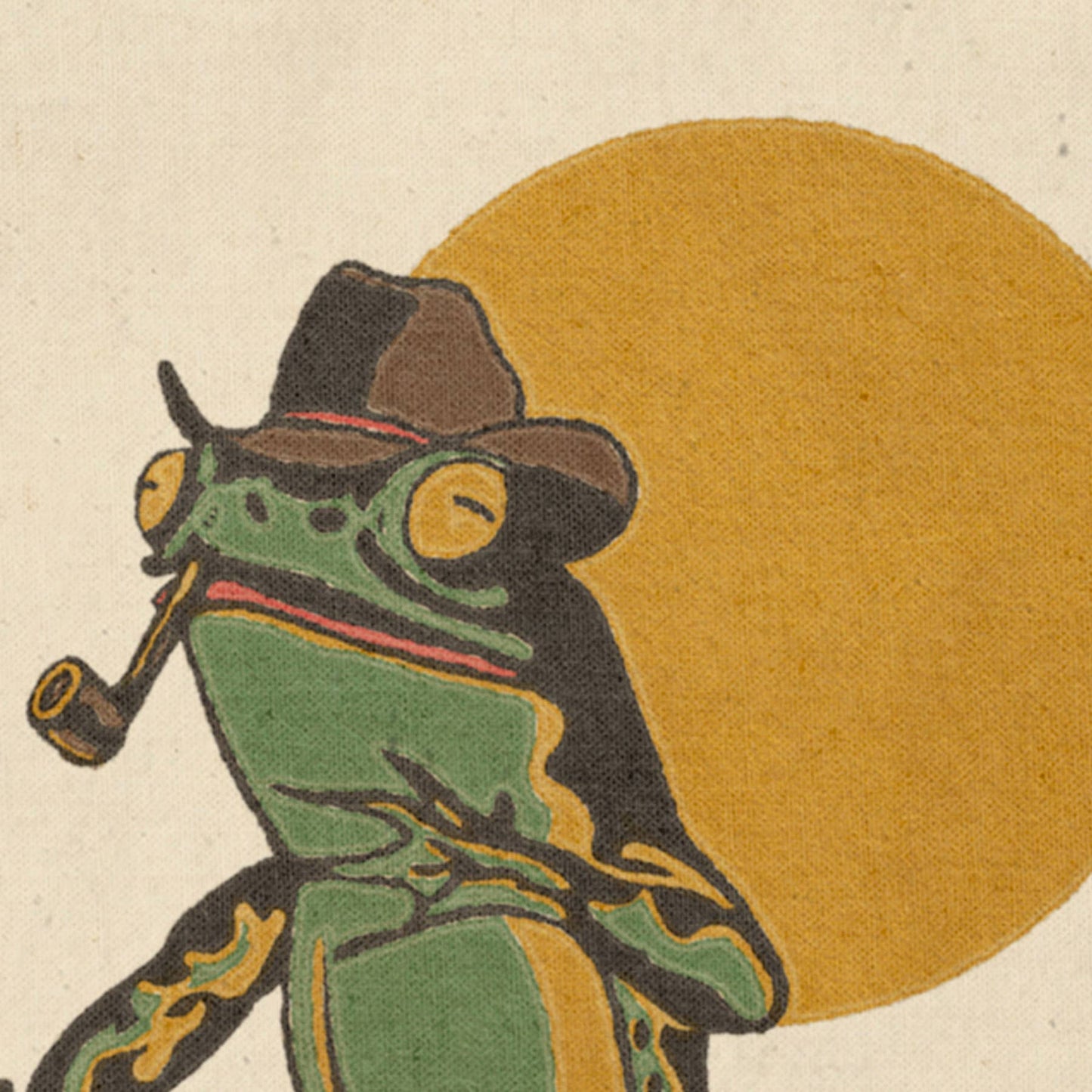 Toad Cowboy Tote Bag