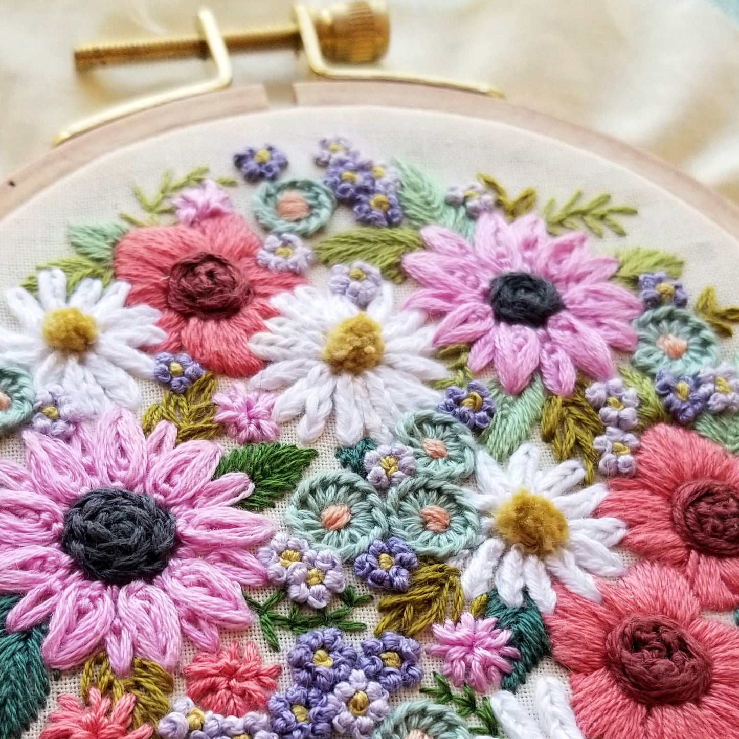 Wildflower Sampler Embroidery Kit