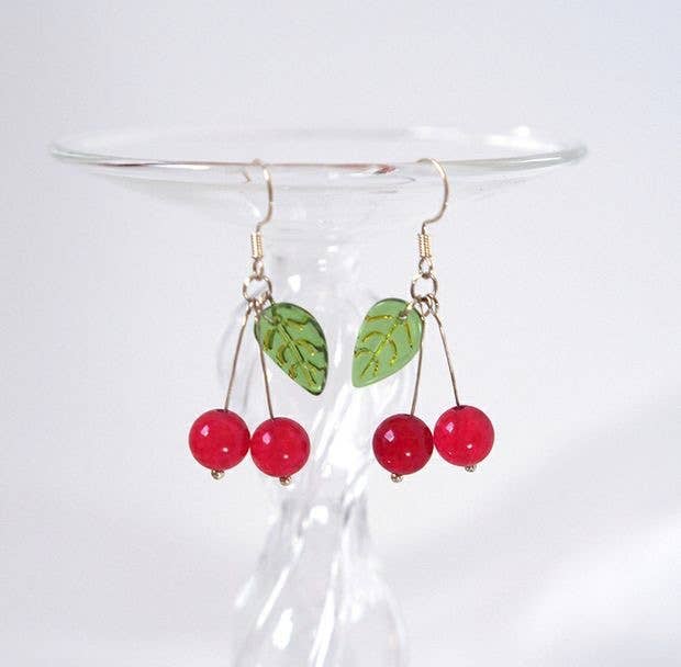 Cherry Dangle Earrings
