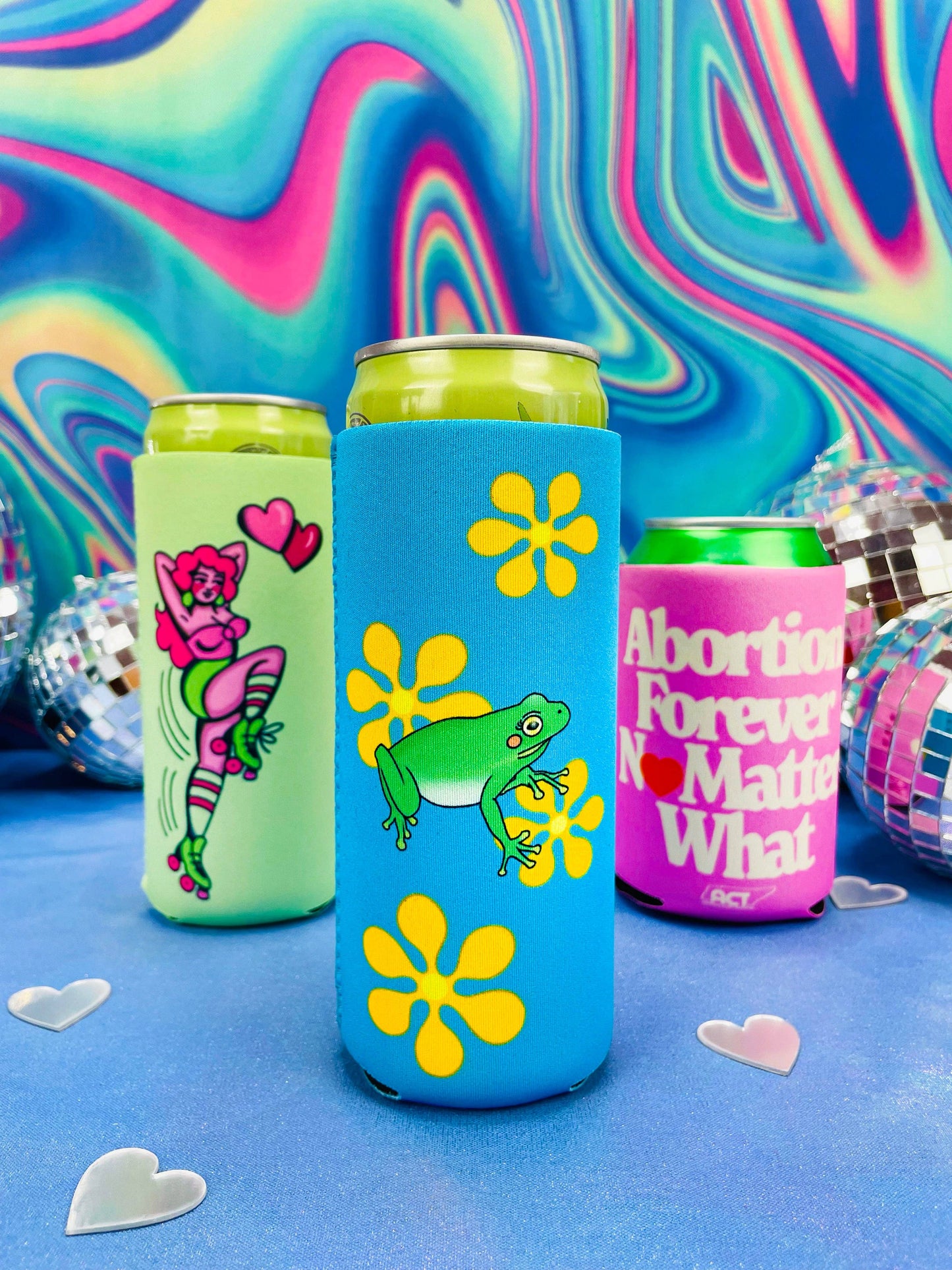 Frog Seltzer Can Cooler
