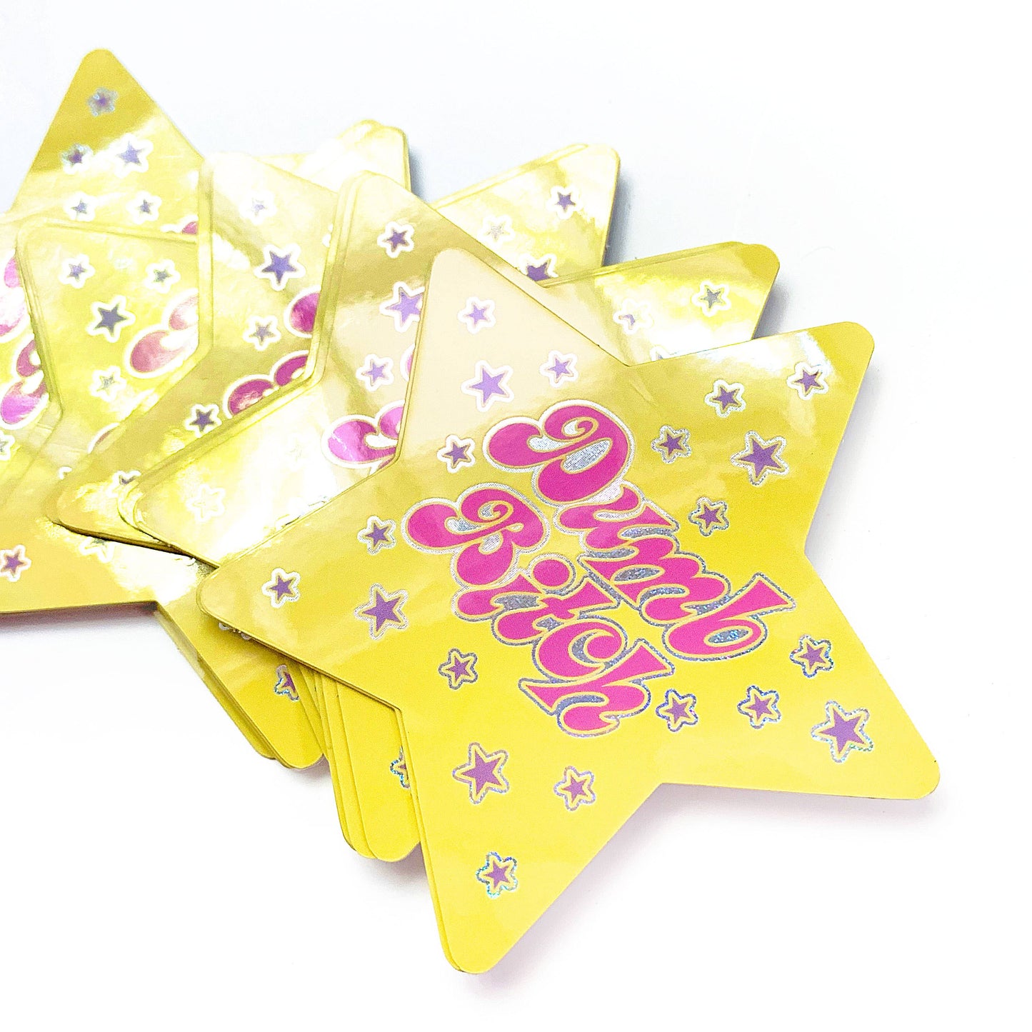 Dumb Bitch Star Sticker