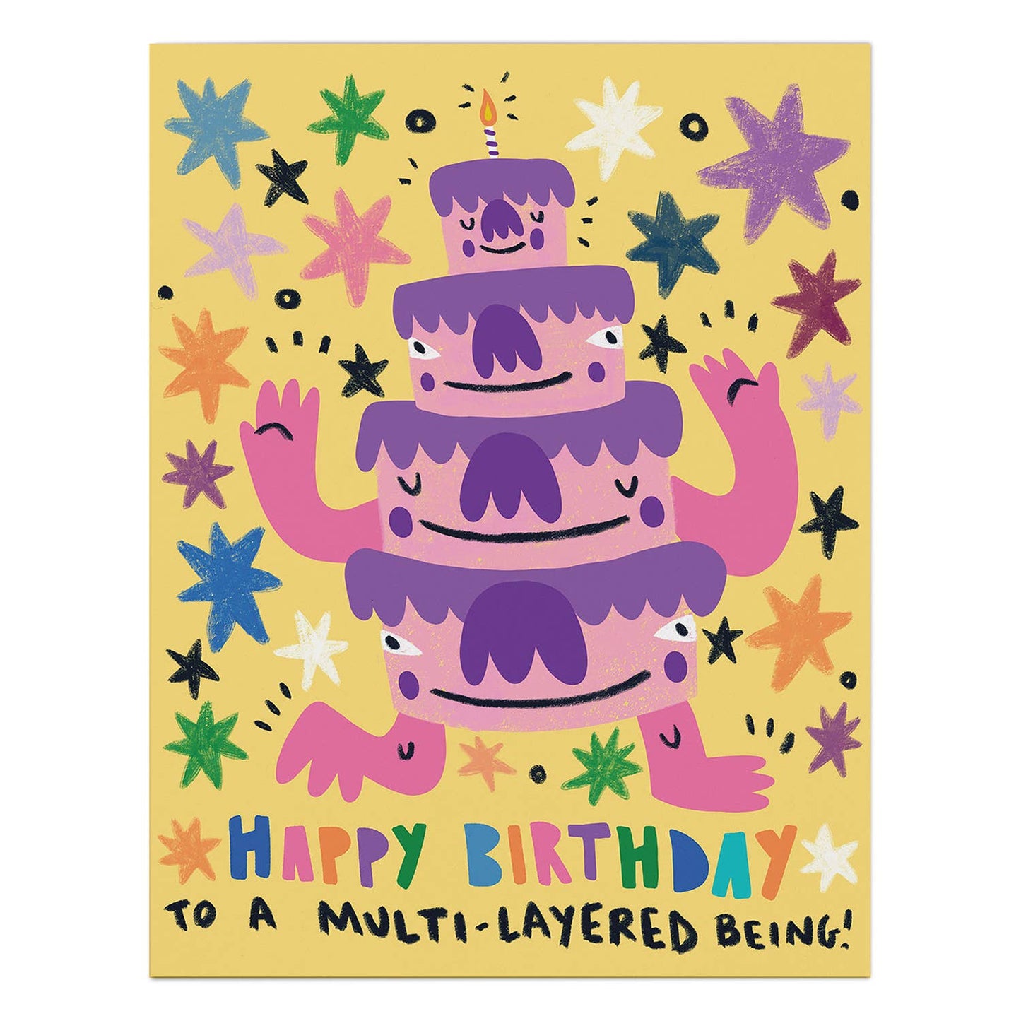 Multi-layered Birthday Card