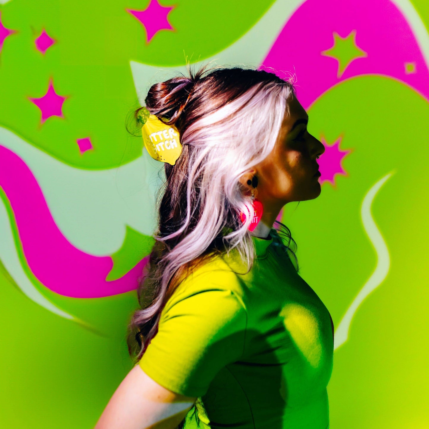 Bitter Bitch Lemon Hair Claw