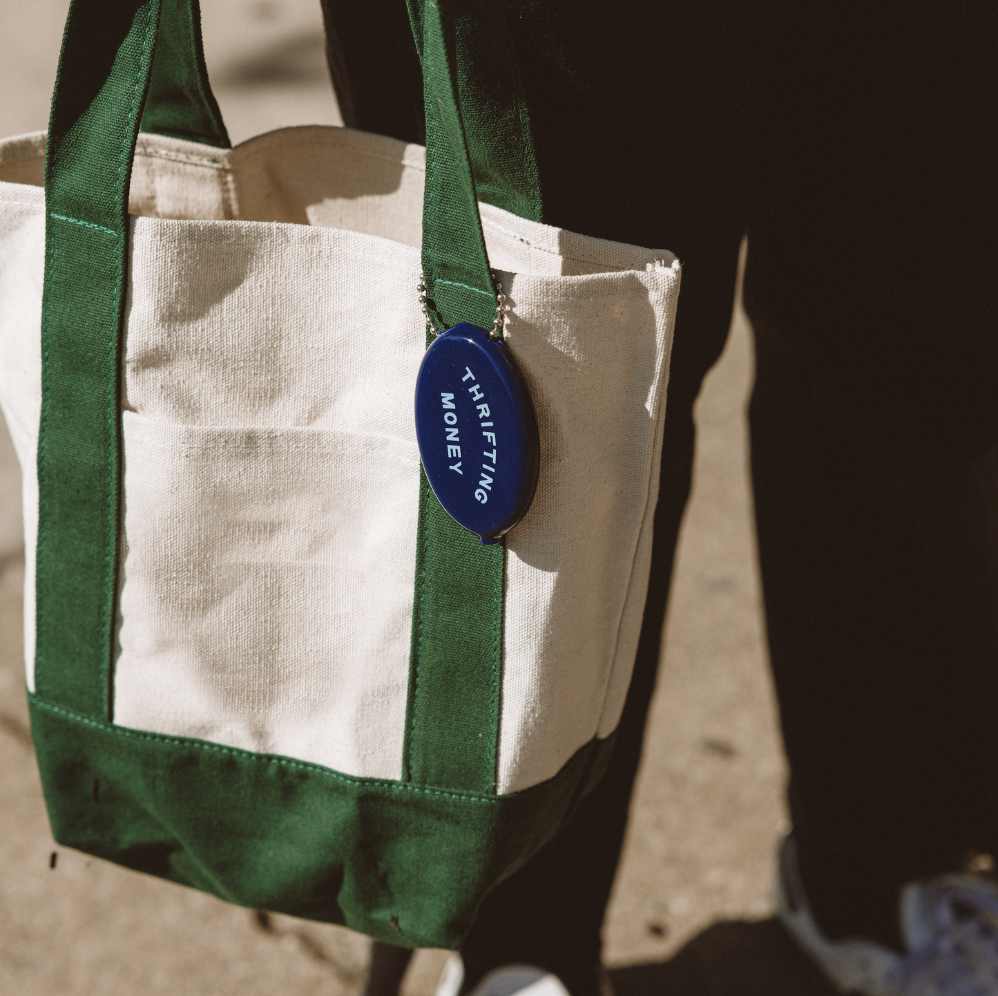Thrifting Money Coin Pouch Keychain