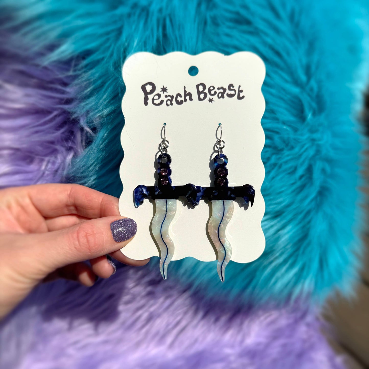 Dagger Statement Earrings