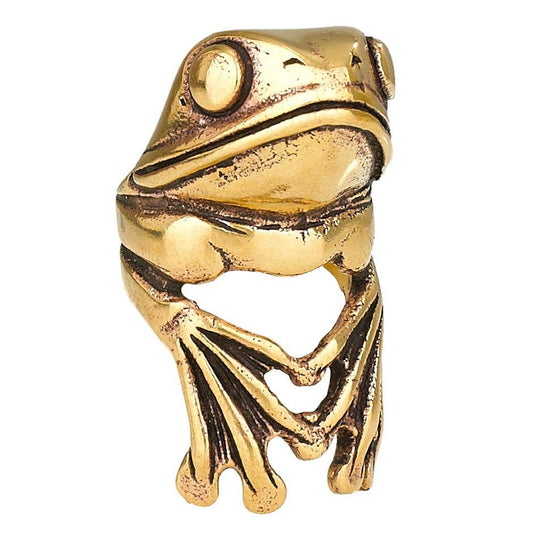 Jeremiah Bronze Frog Ring