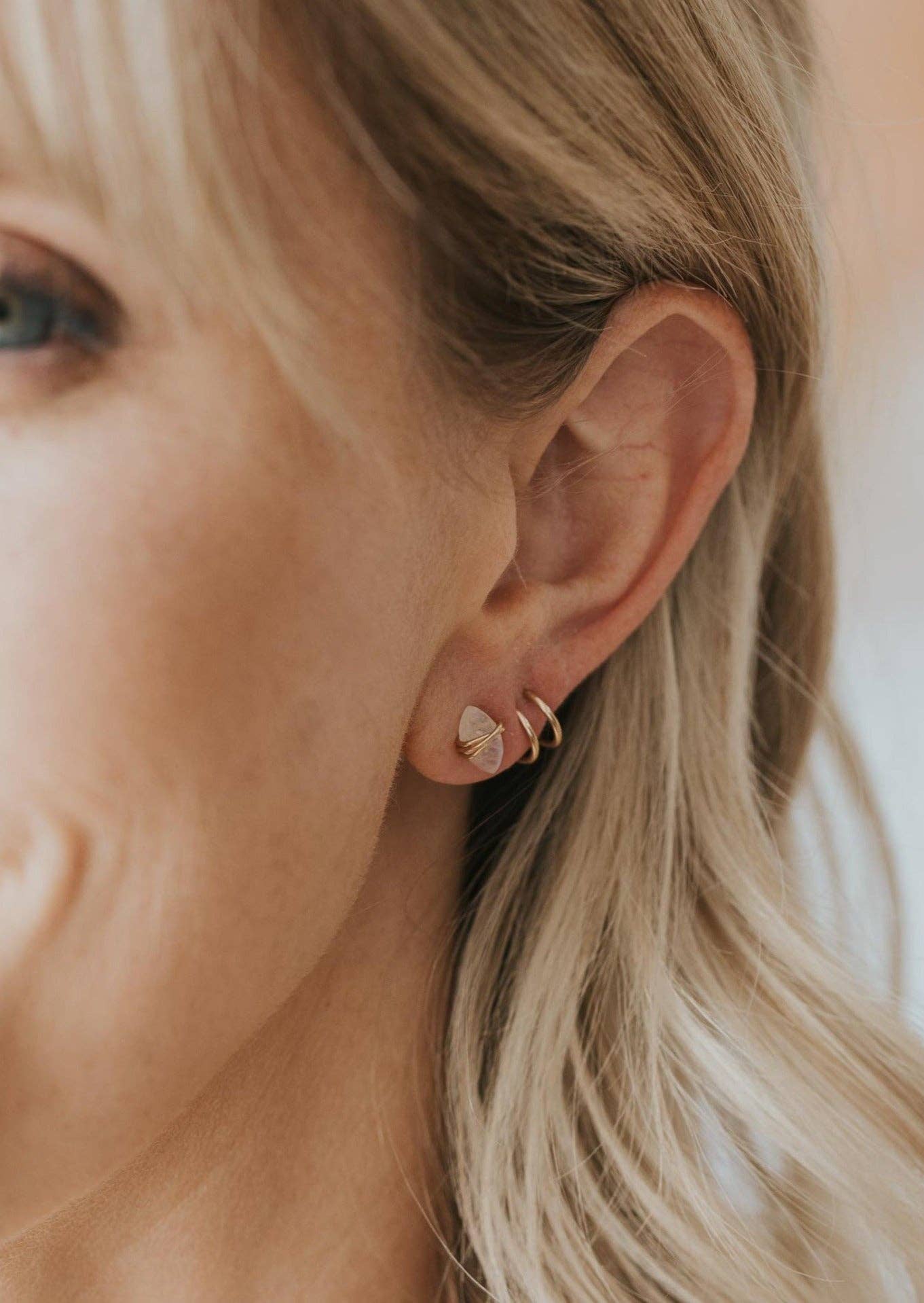 Hello Adorn: Double Up Posts Earrings