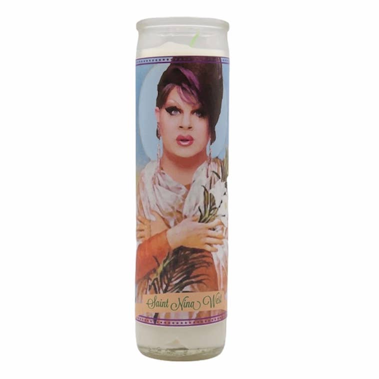 Nina West Devotional Prayer Candle