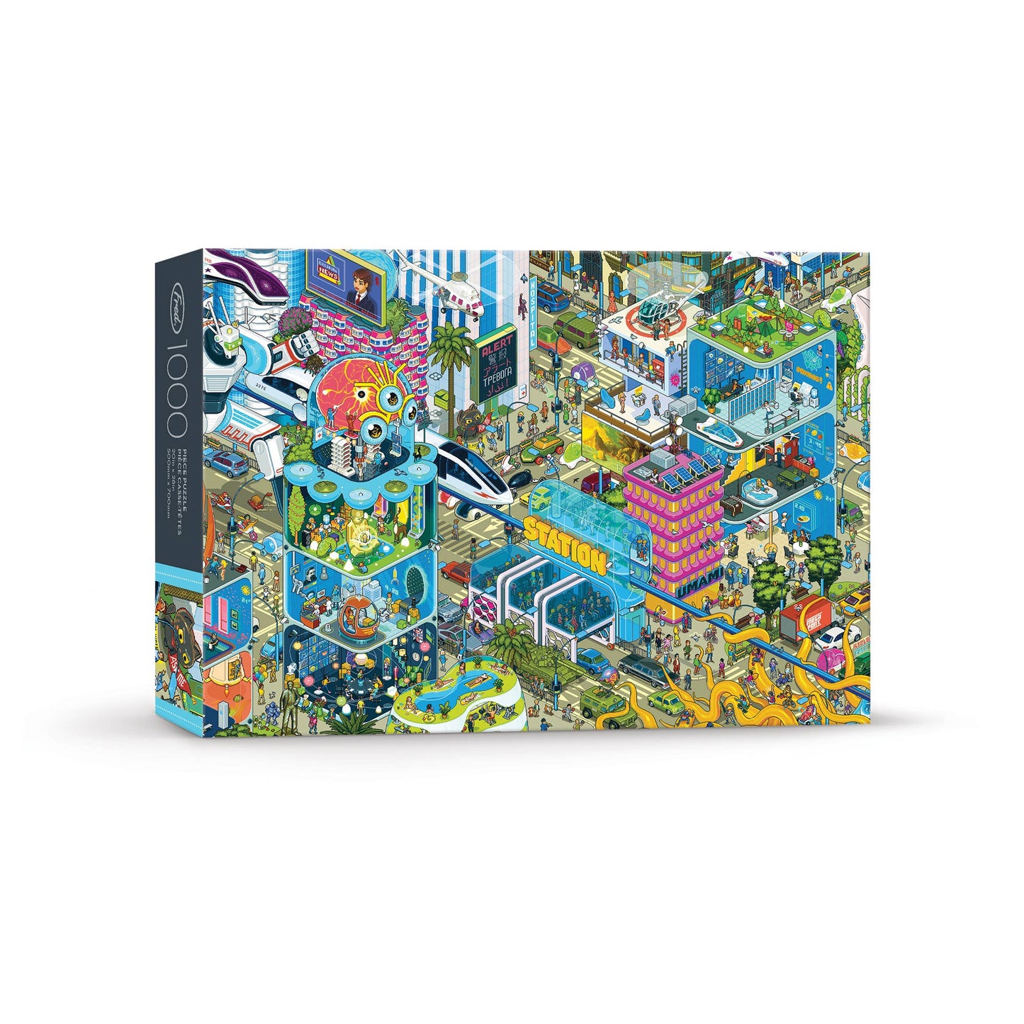 Megapolis 1000 Piece Puzzle