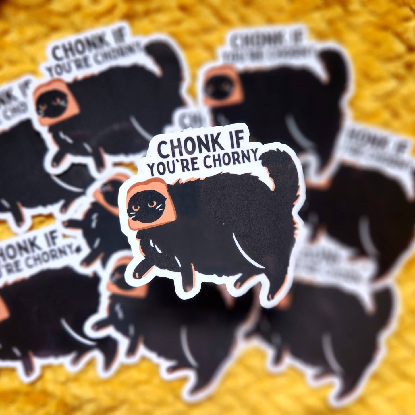 Chonky Cat Sticker