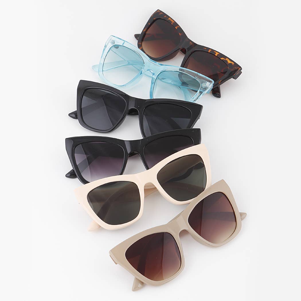Box Cateye Sunglasses
