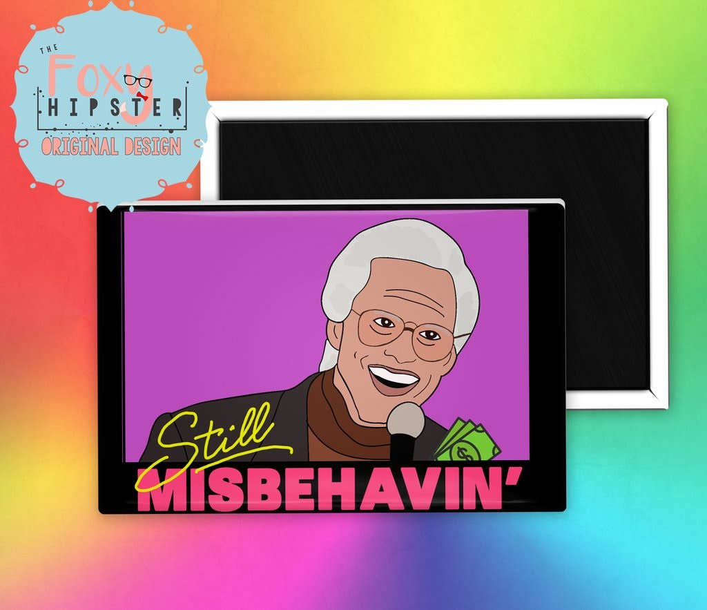 Baby Billy Misbehavin' Fridge Magnet