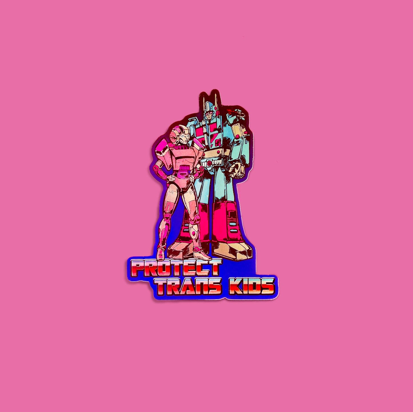 Transform-hers Protect Trans Kids Sticker