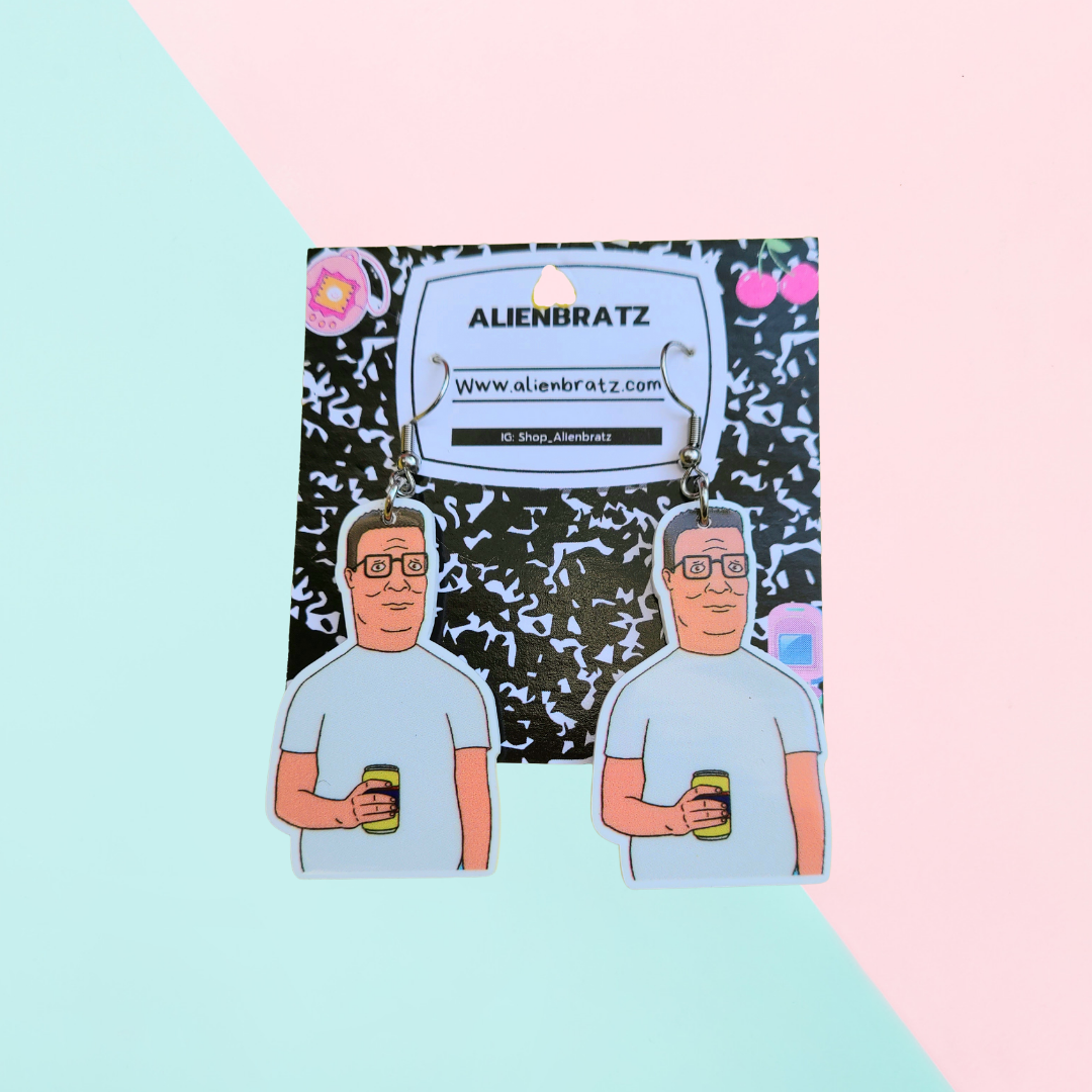 Hank Hill Earrings