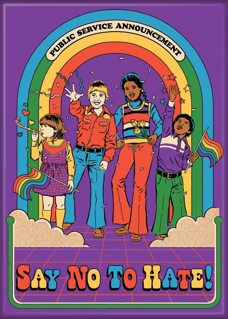 Say No to Hate Magnet