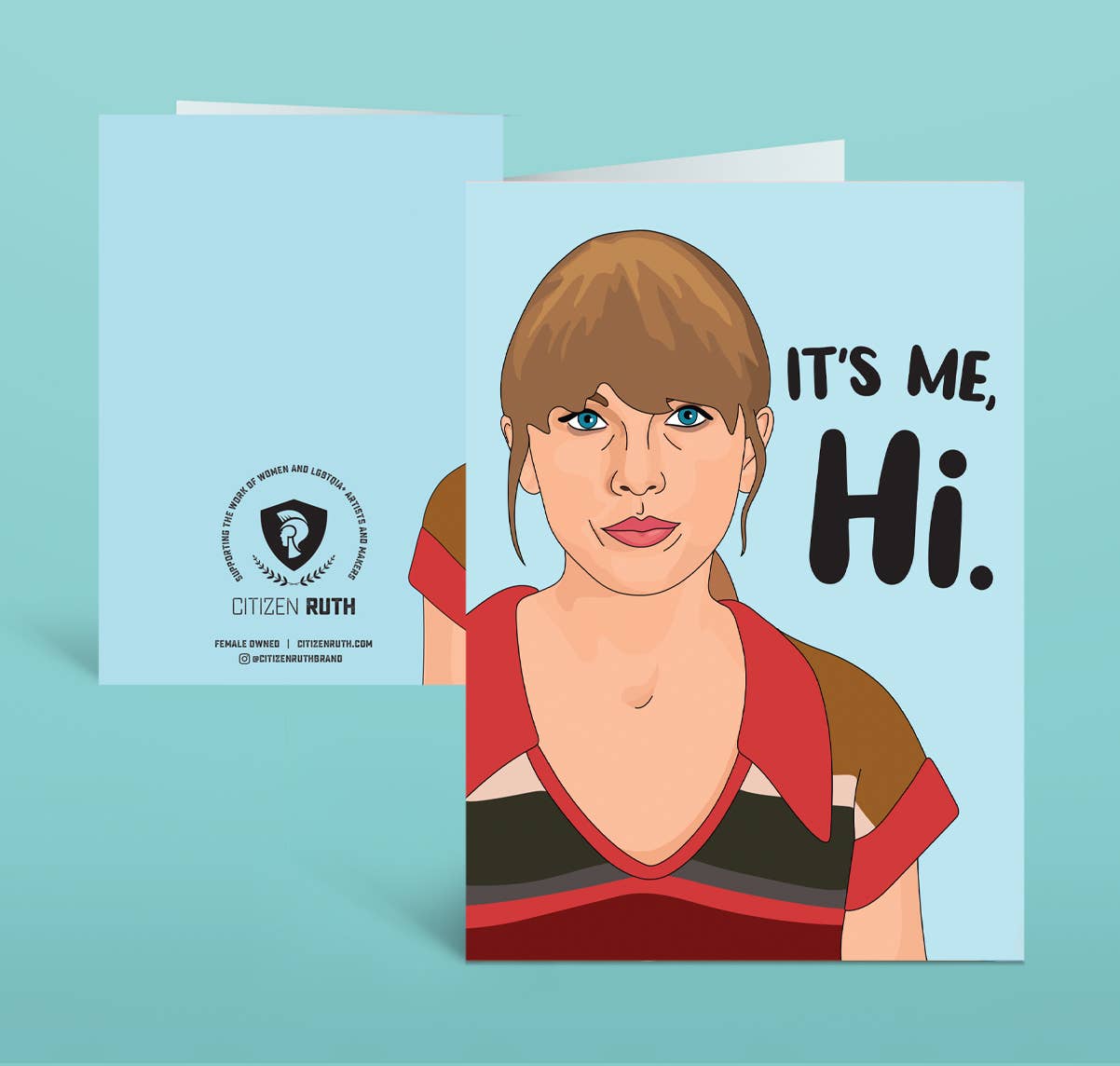 Taylor Swift It's Me Card
