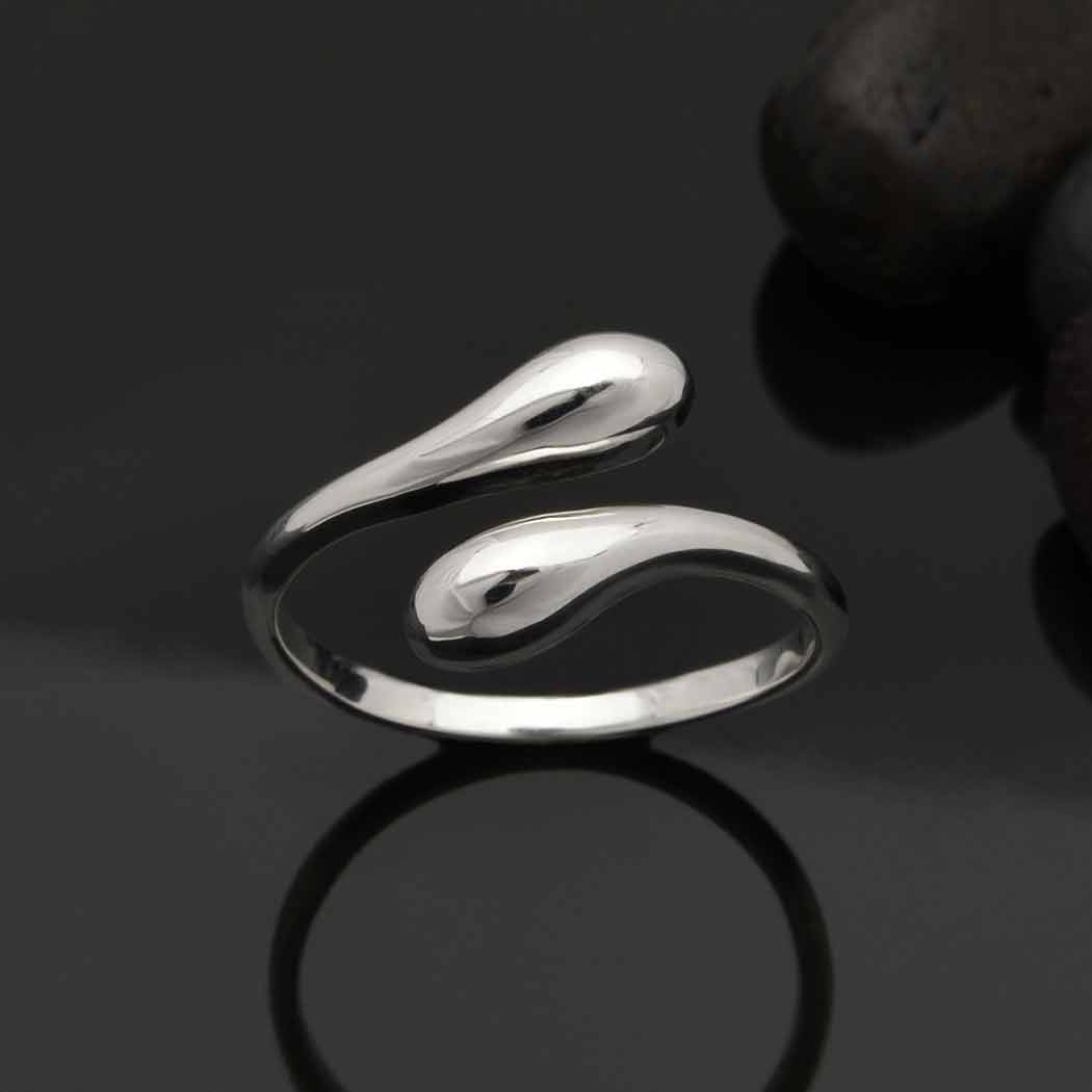 Teardrop Adjustable Ring