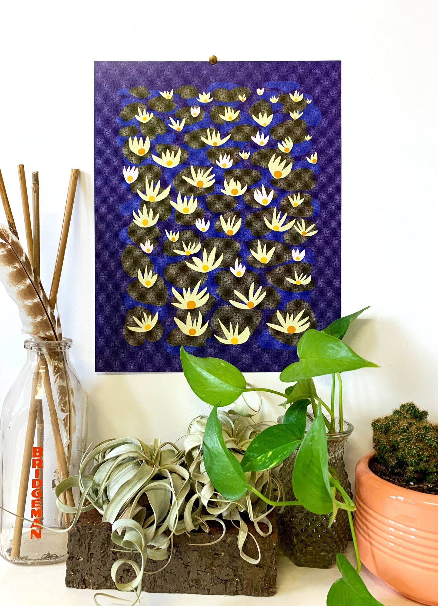 Water Lillies 11 x 14 print