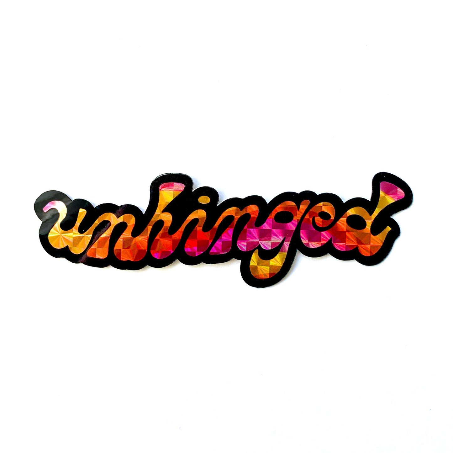 Unhinged Sticker