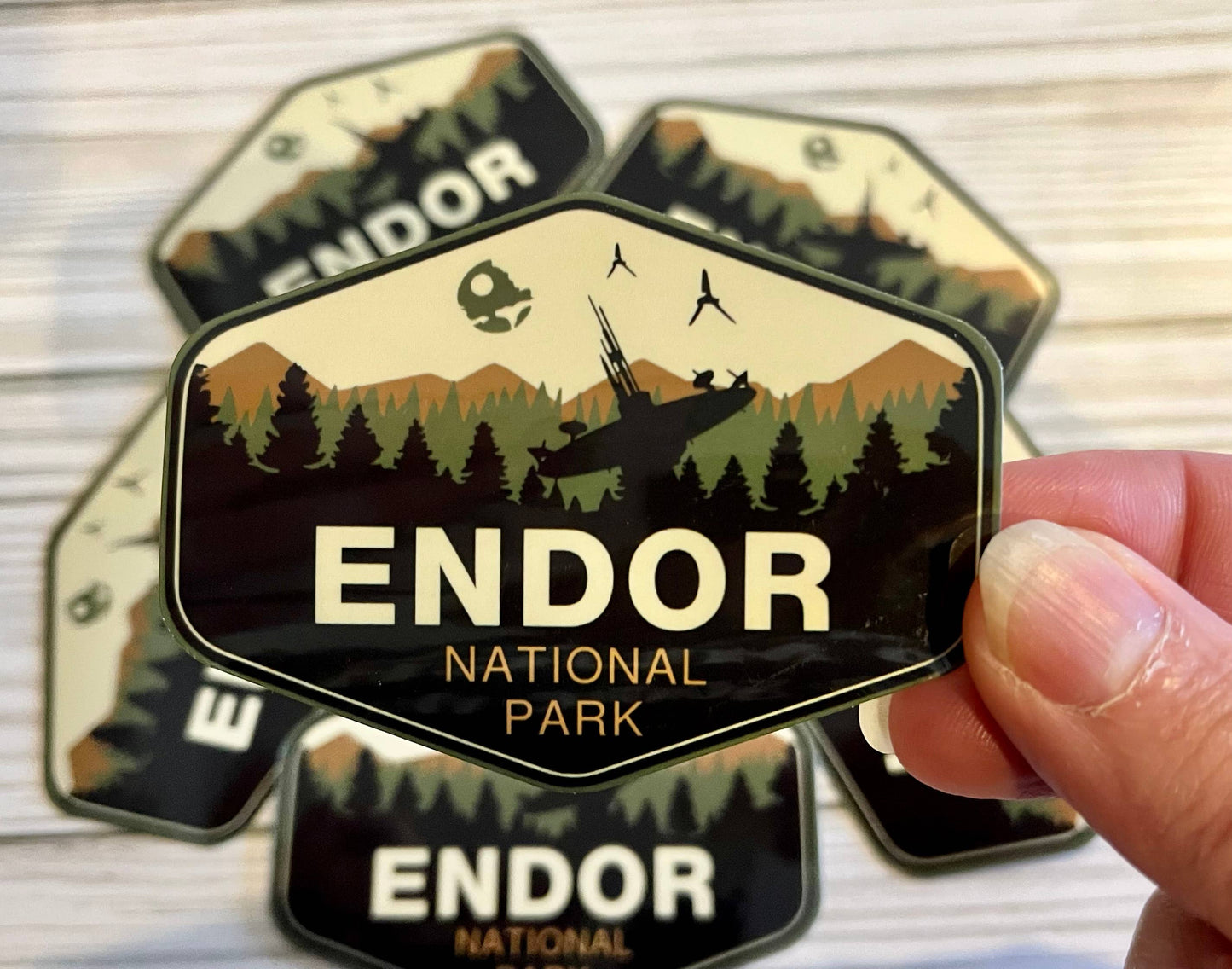 Endor National Park Vinyl Sticker