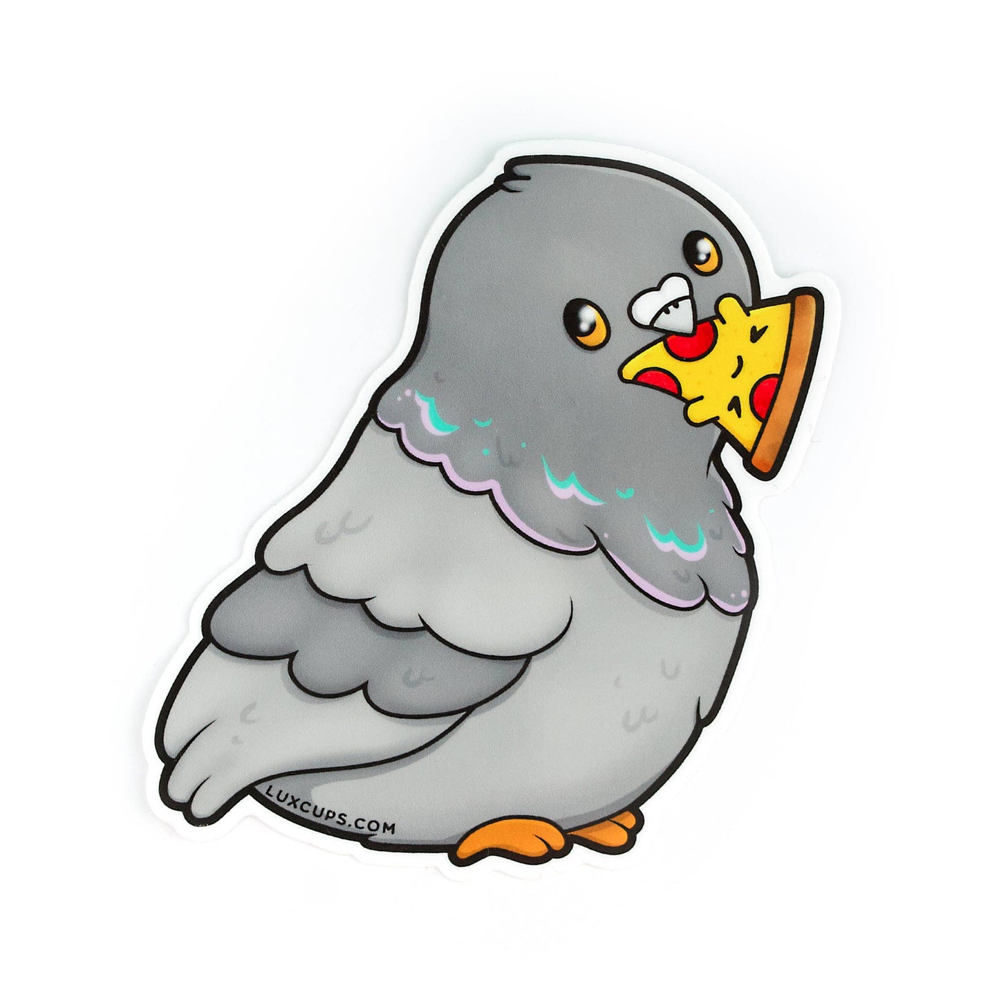 Pizza Pigeon Sticker