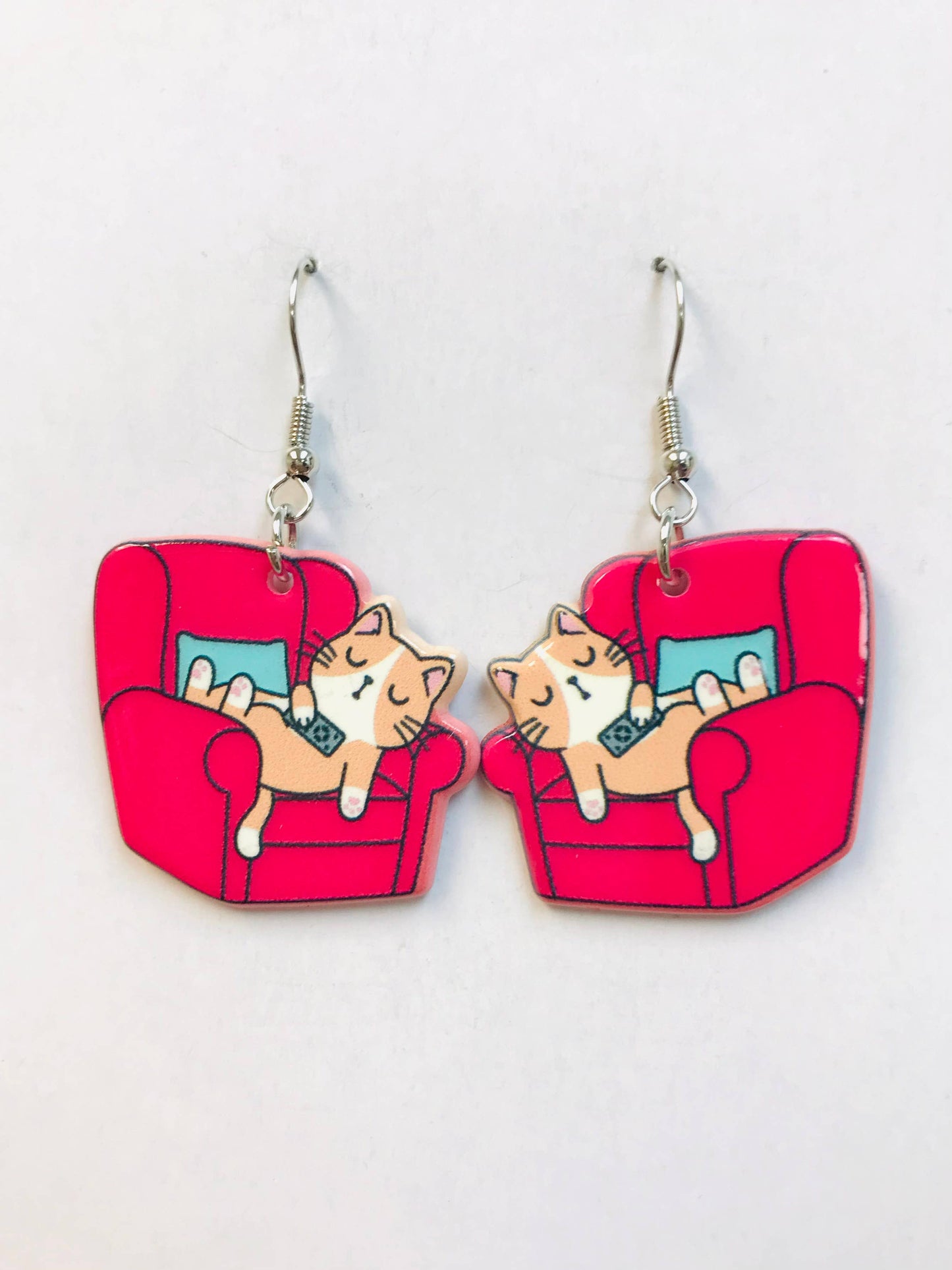Cat Chair Earrings