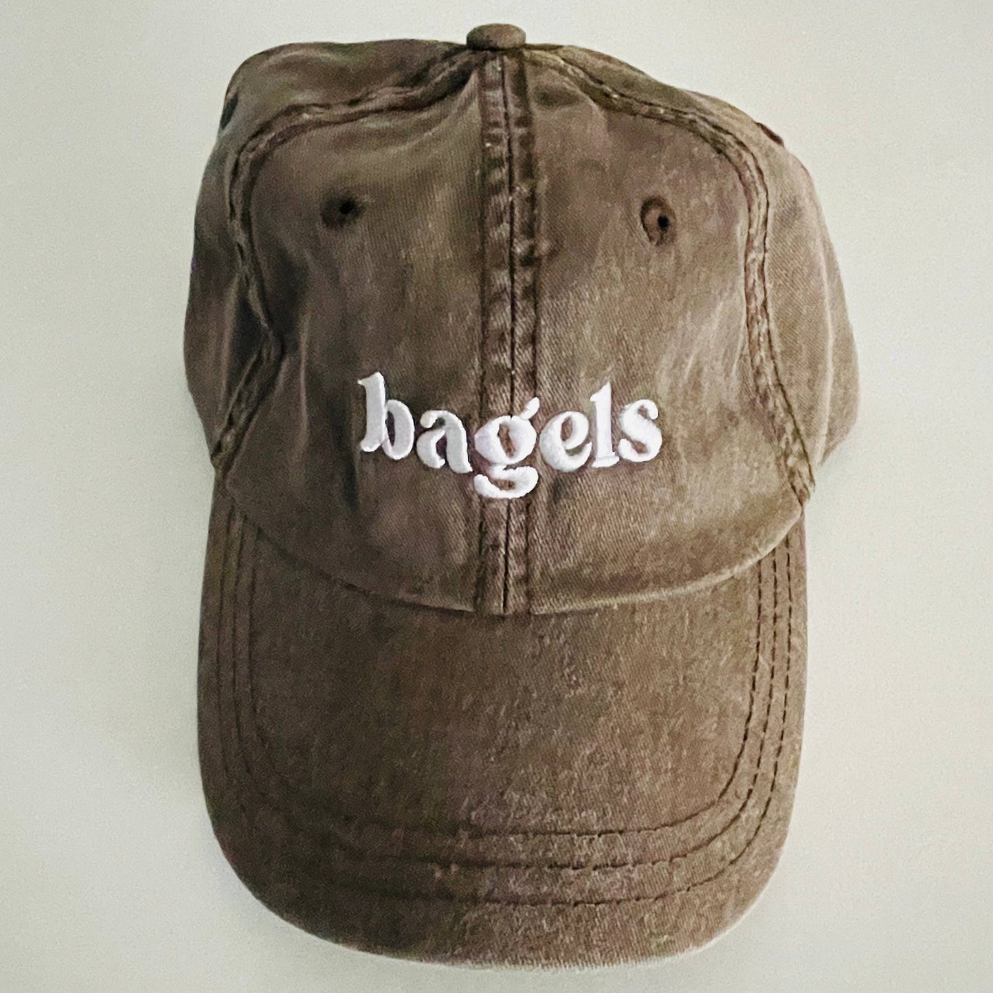 Bagels Dad Hat Baseball Cap