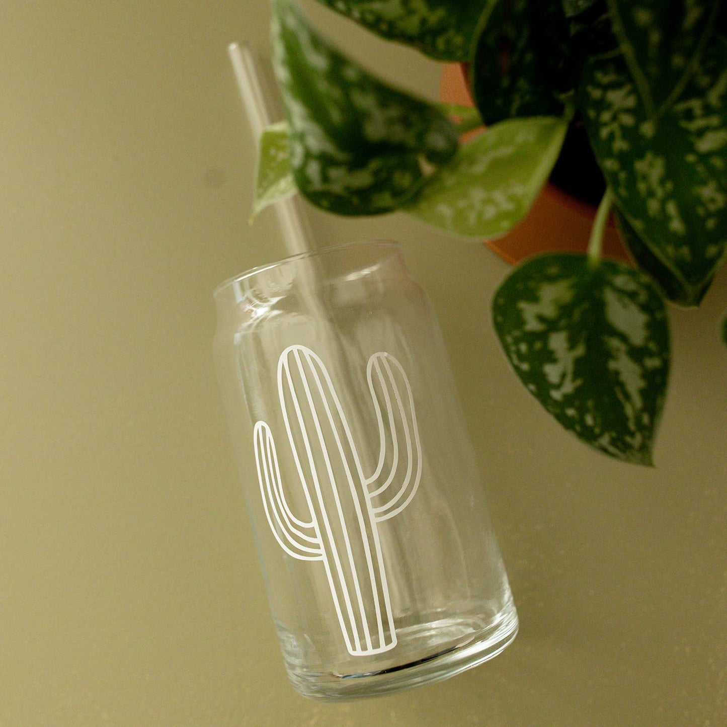 Cactus Can Glass