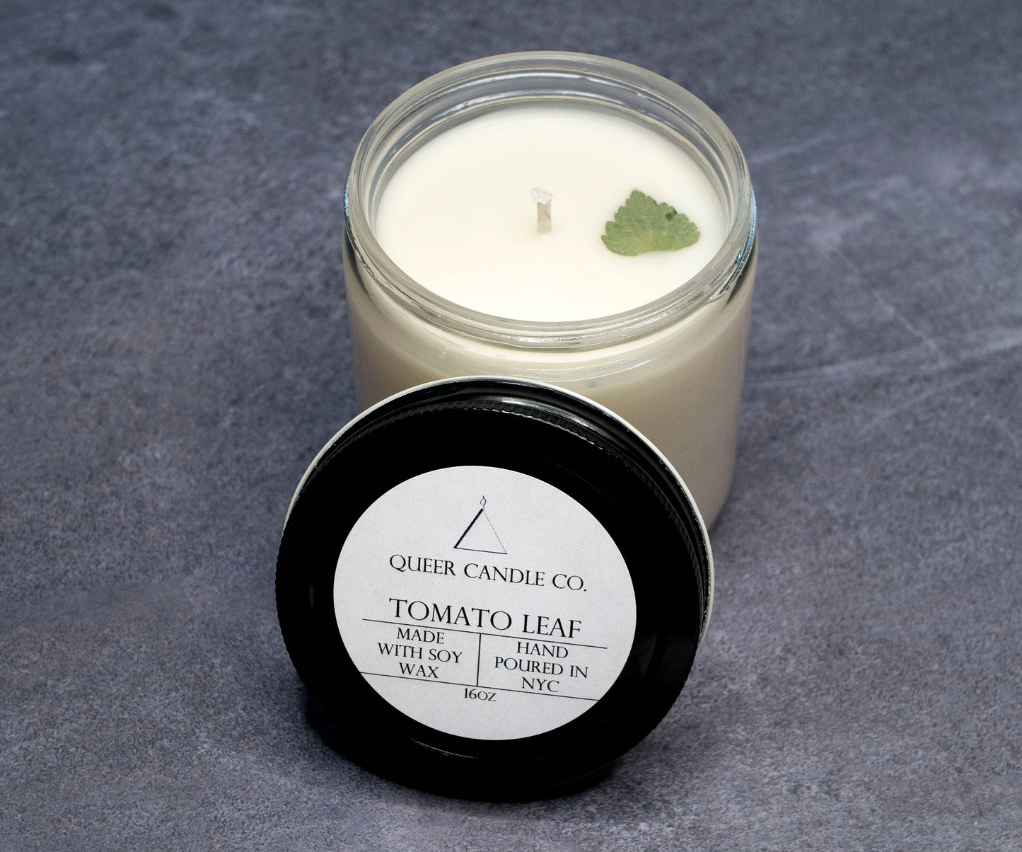 Tomato Leaf Soy Candle